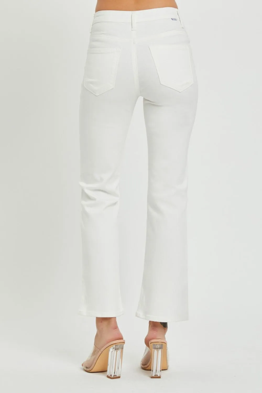 RISEN Mid Rise Jeans with Pockets