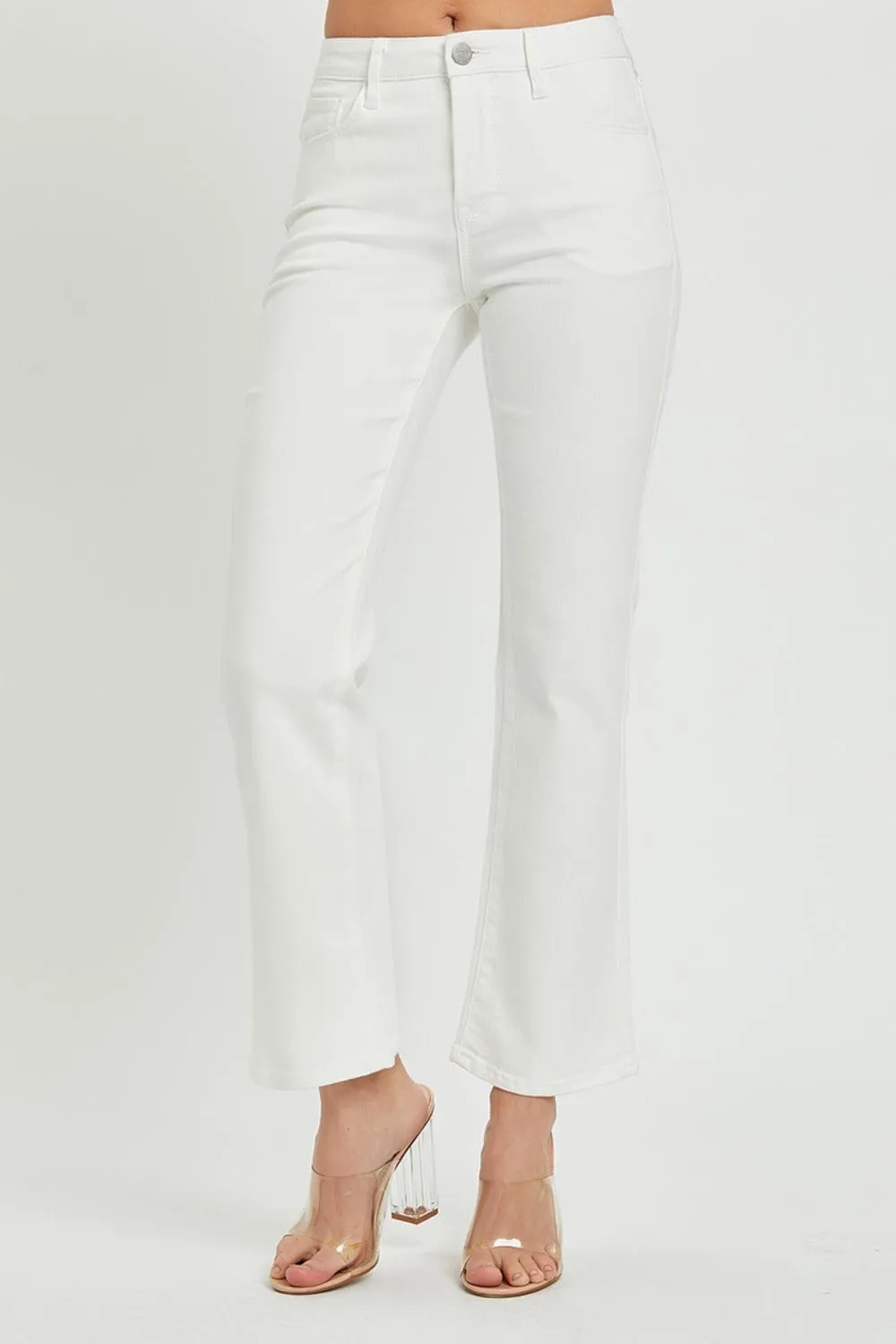 RISEN Mid Rise Jeans with Pockets