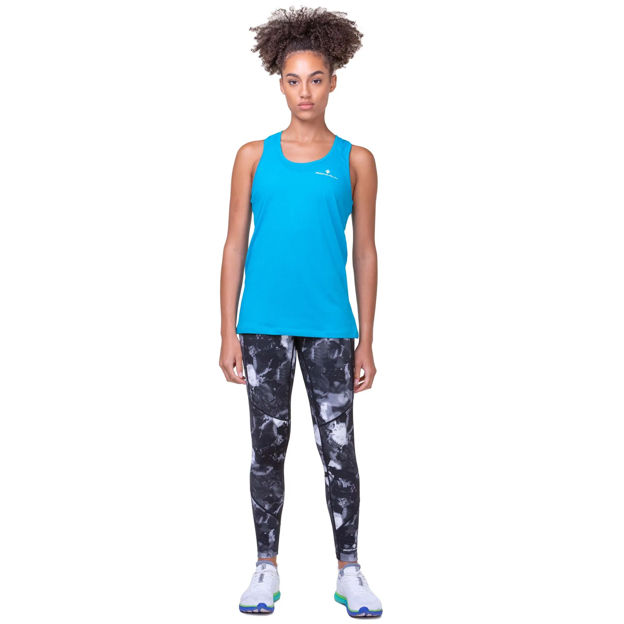 Ronhill | Women's Core Vest - Azure/Bright White