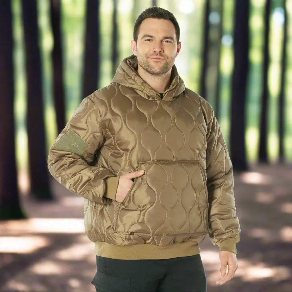 Rothco Quilted Woobie Hooded Sweatshirt