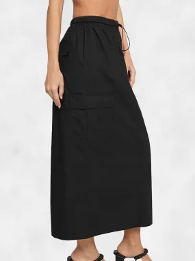 Sans Souci Pull Cord Maxi Skirt