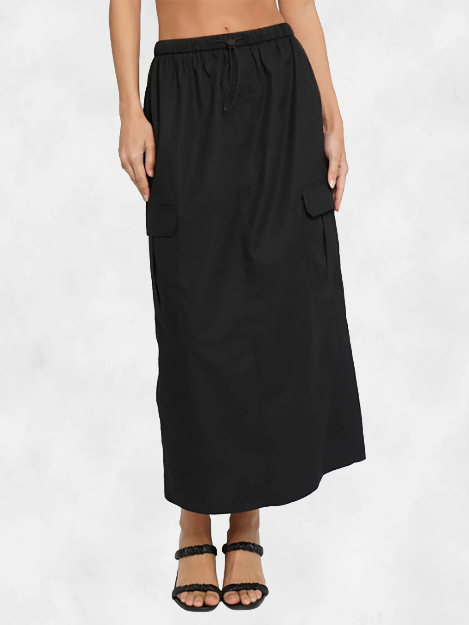 Sans Souci Pull Cord Maxi Skirt