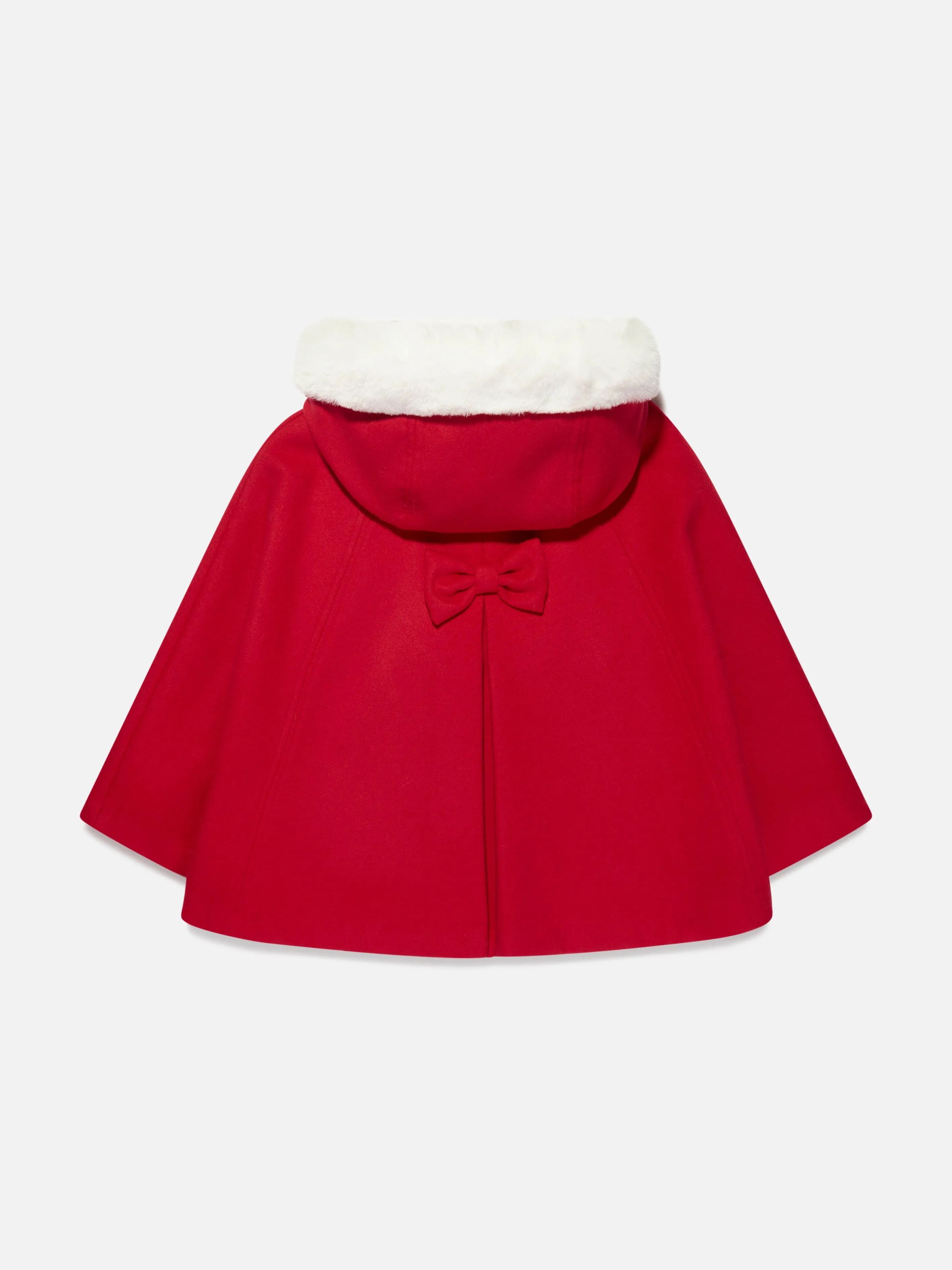 Sarah Louise Girls Cape in Red