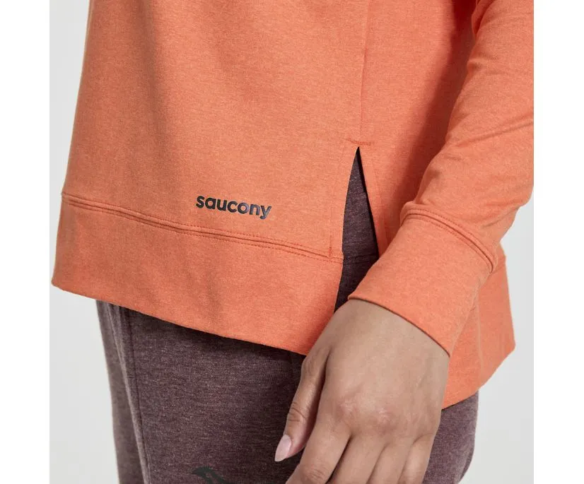 Saucony | Sunday Layer Top | Womens | Ember Heather