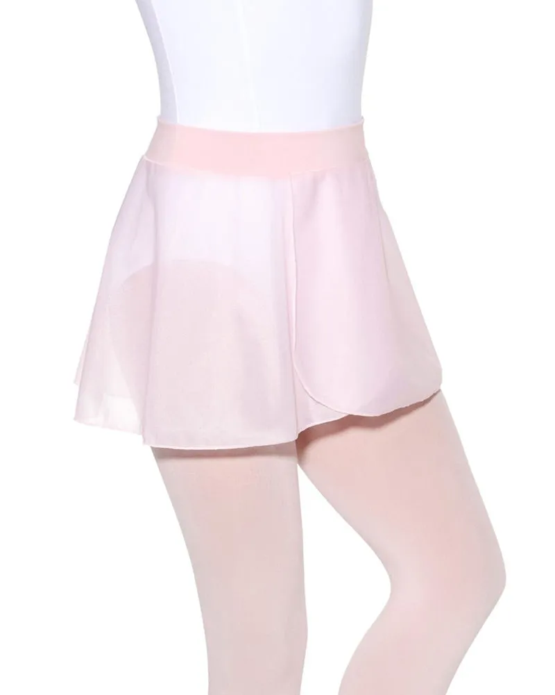 So Danca Florence Mock Wrap Pull-On Ballet Skirt - SL61 Girls