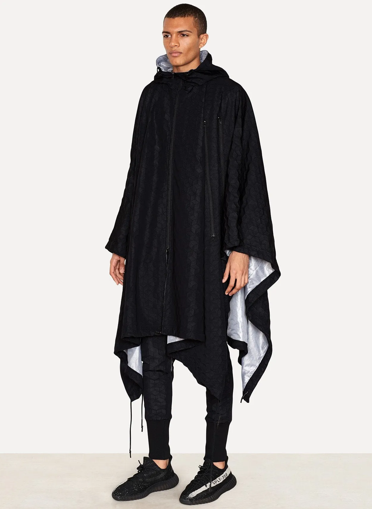 Space Track Poncho