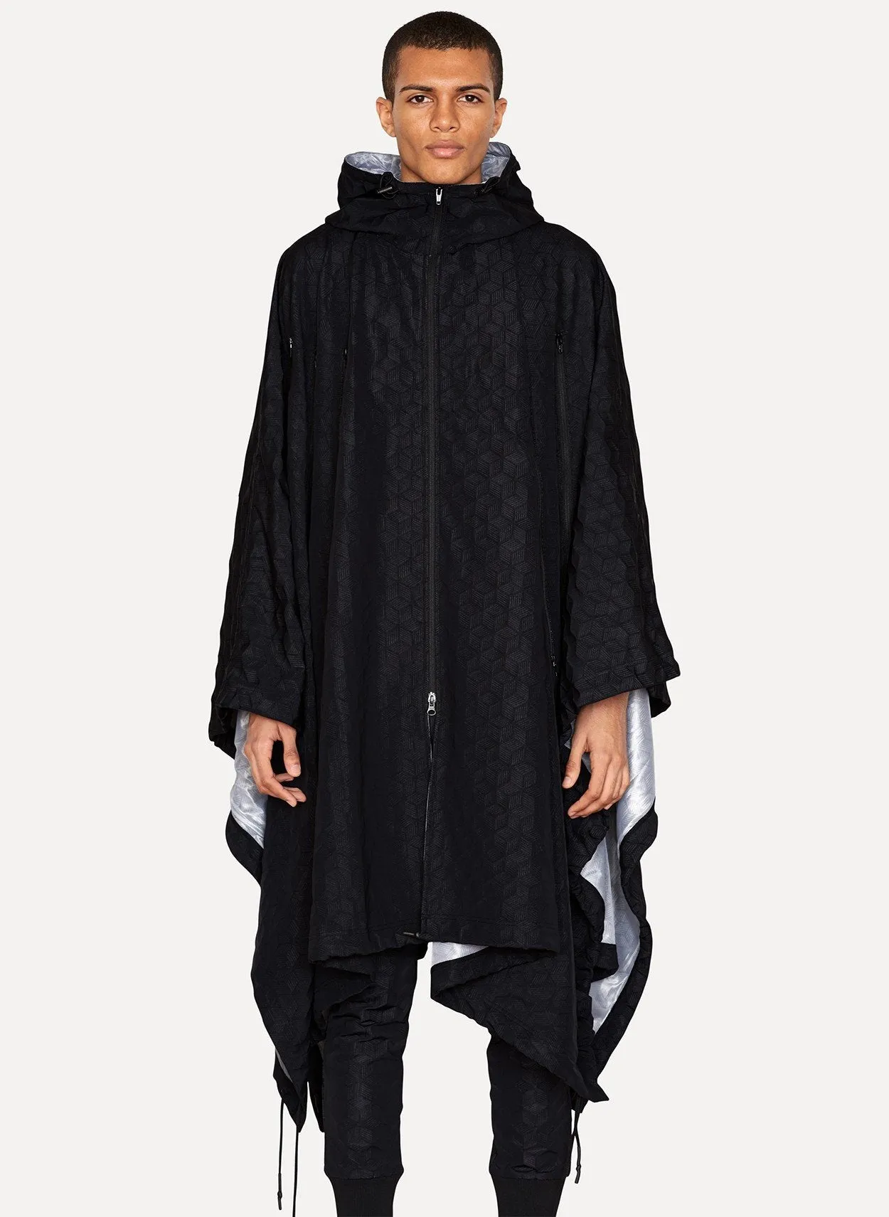 Space Track Poncho