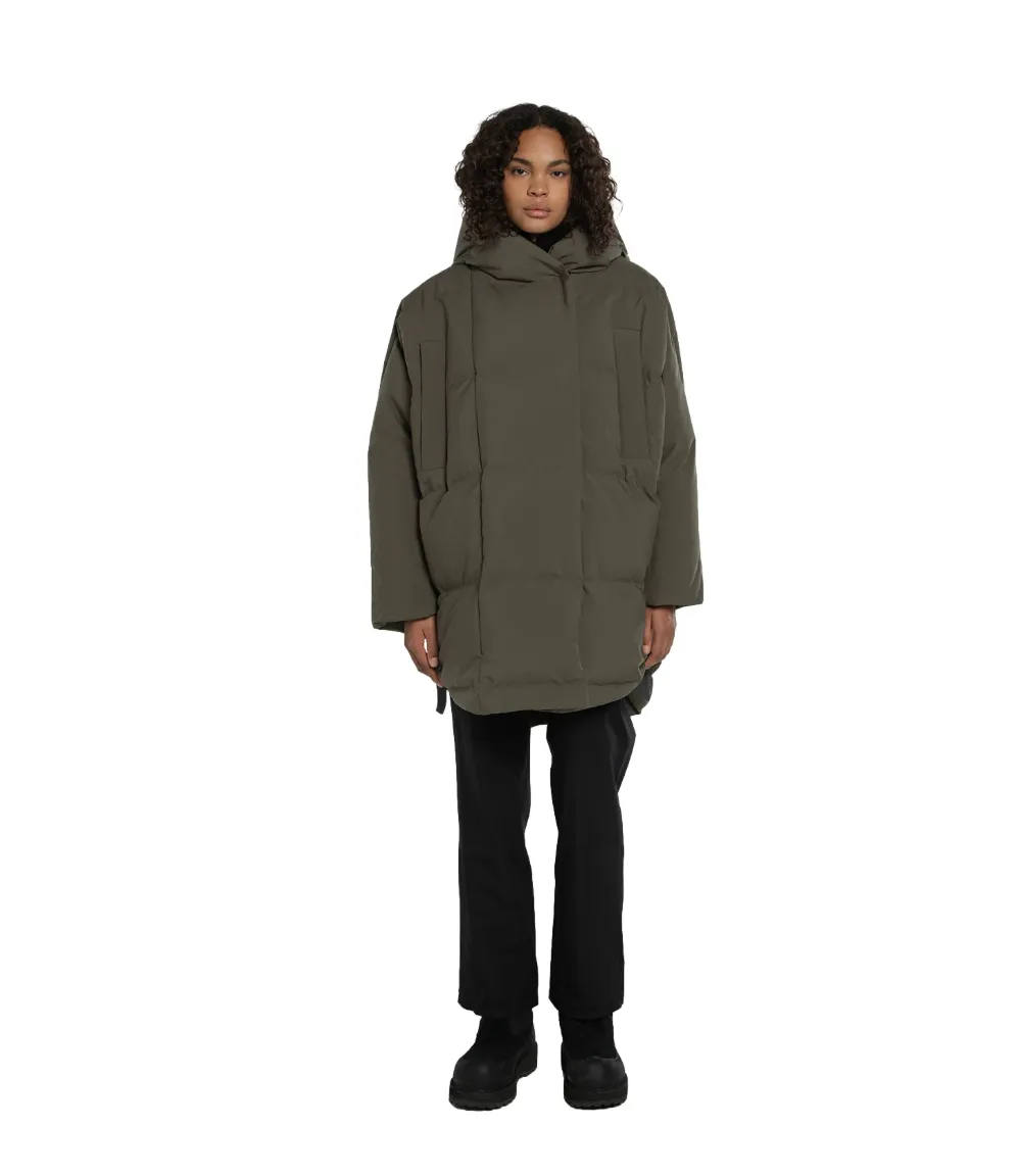 Spitsbergen down jacket grape leaf