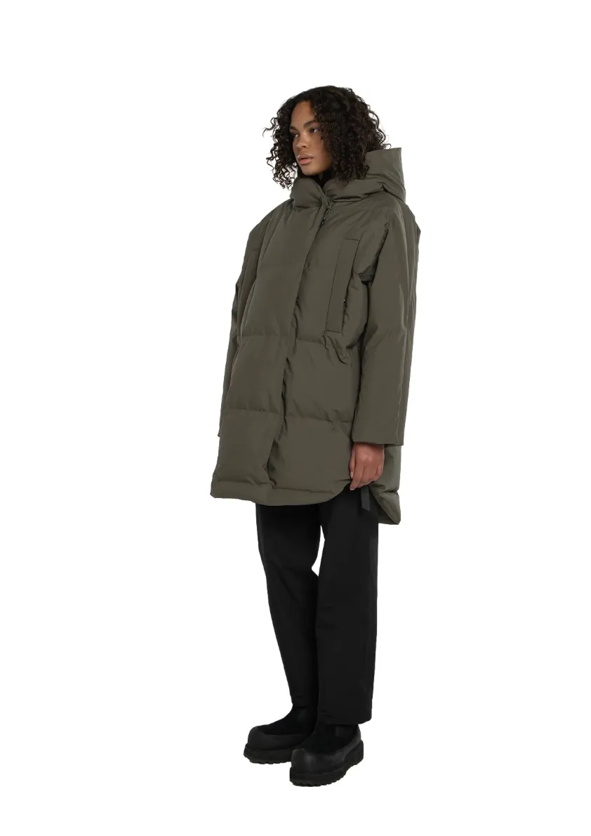 Spitsbergen down jacket grape leaf