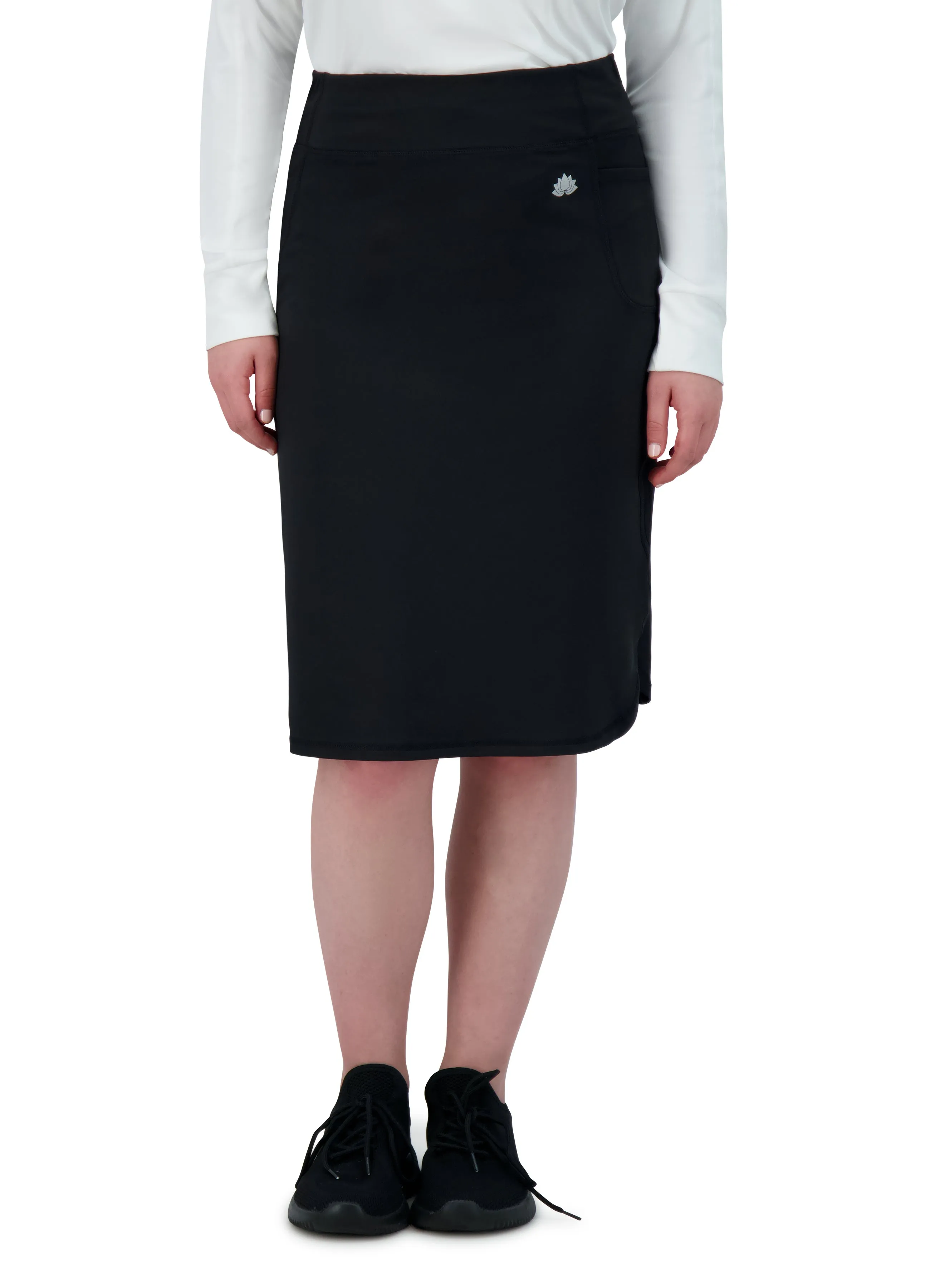 Sport Pocket Skirt 24"-Black