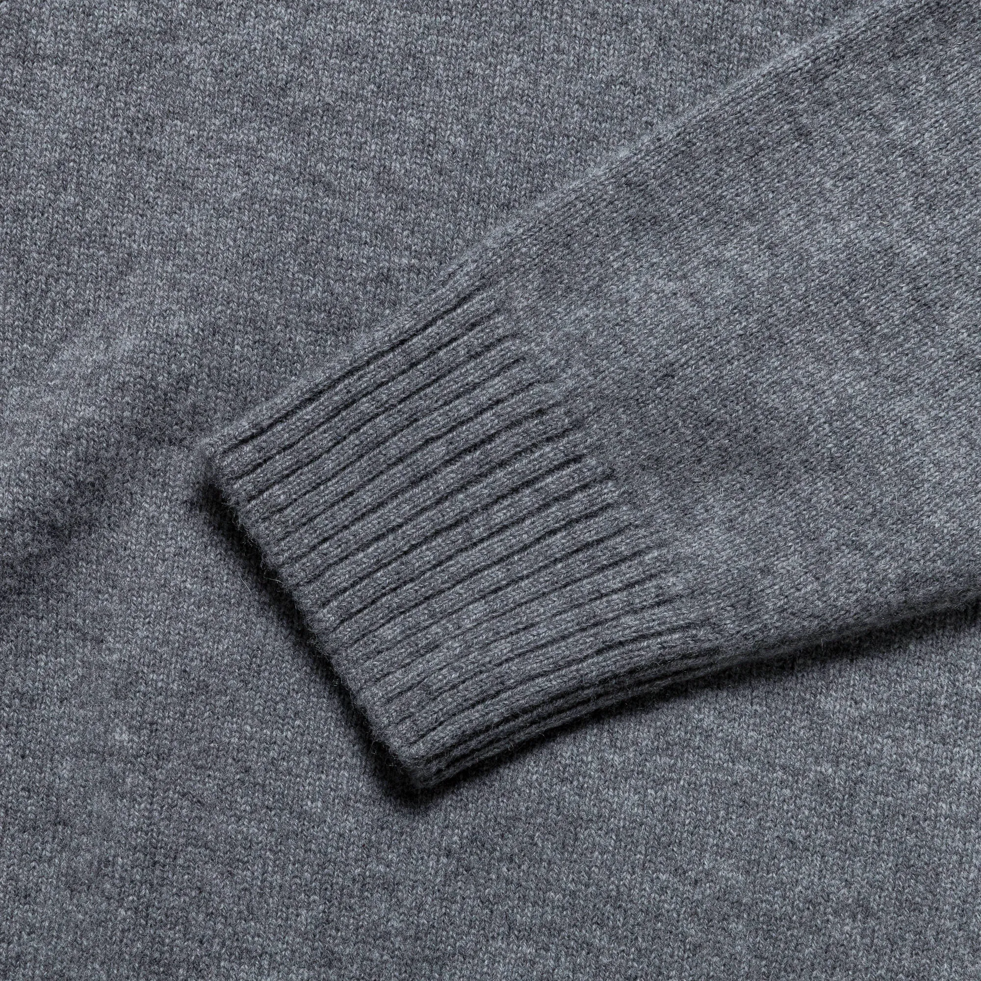 Standard Merino Lambswool Sweater - Grey Melange