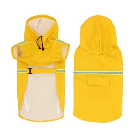 Stylish Waterproof Pet Poncho Raincoat for Dogs - Reflective, Breathable, Available in S-5XL