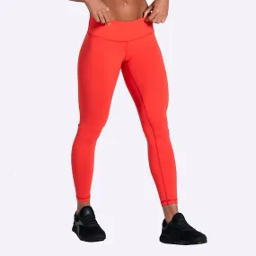 The WOD Life - Women's Balance Tights - Poppy Red