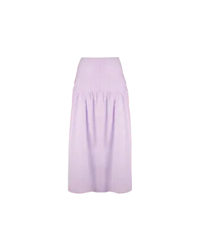 TRULLI SKIRT LILAC STRIPE