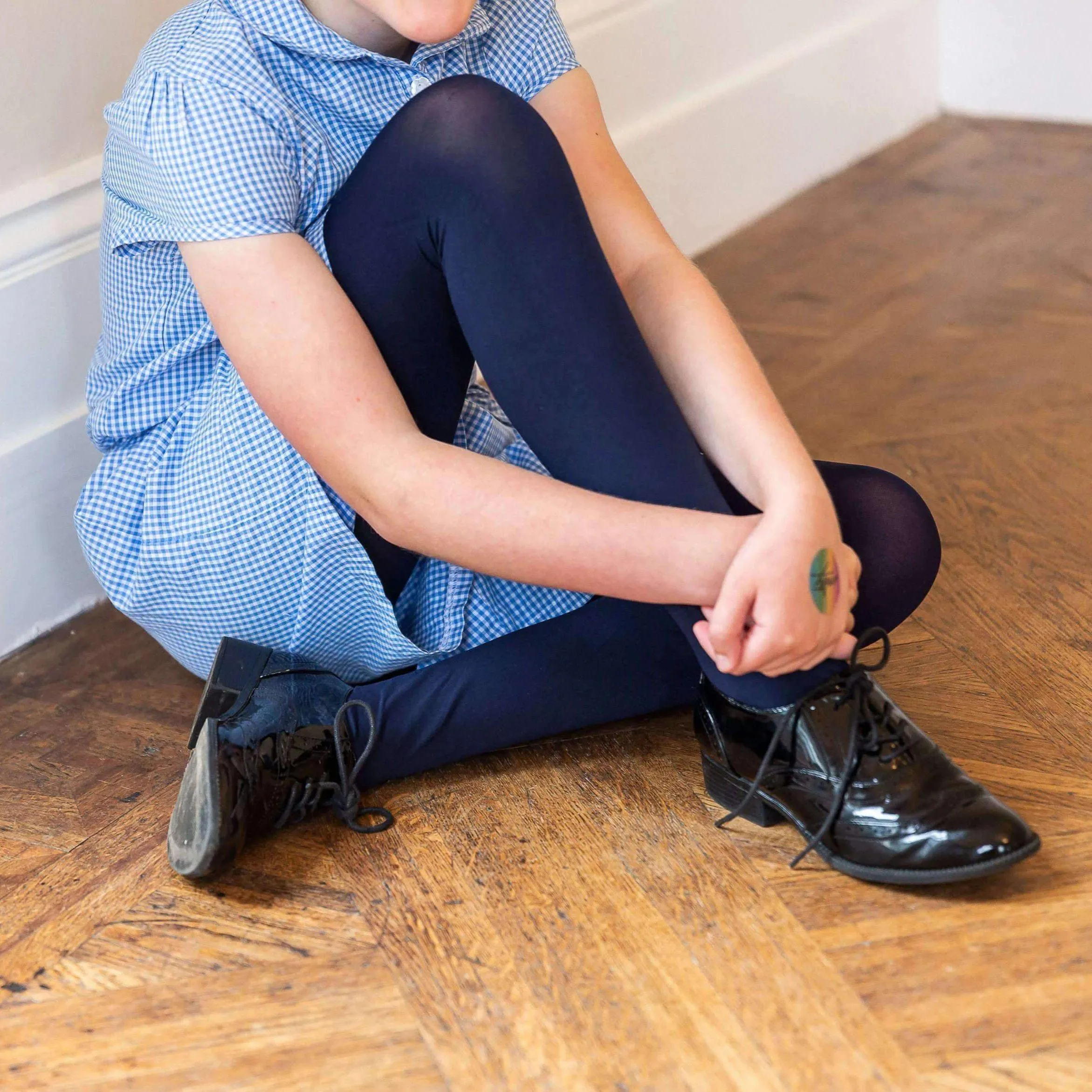 Tween Tights - Navy