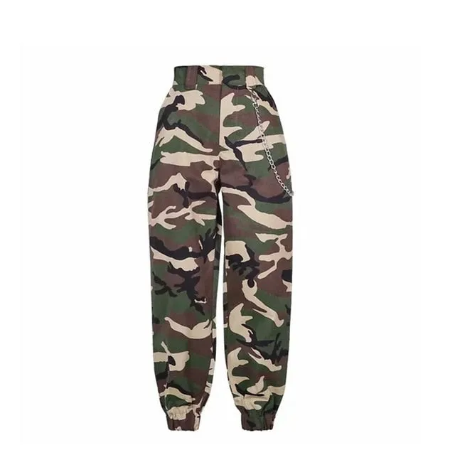 VenusFox fashion loose high waist street wear sweatpants