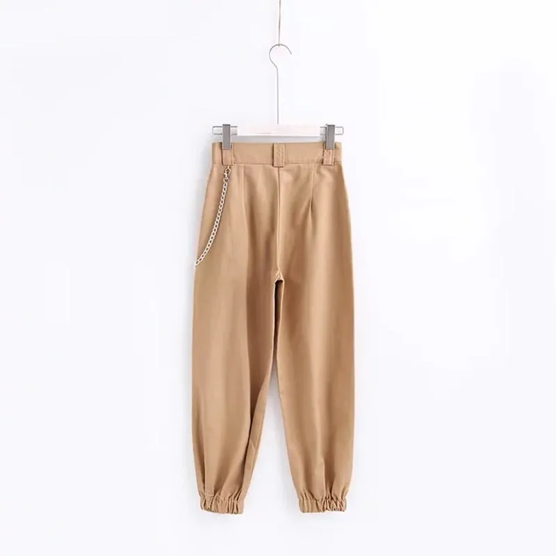 VenusFox fashion loose high waist street wear sweatpants